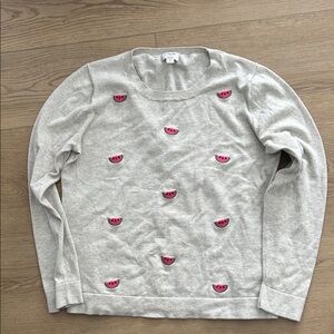 J Crew Watermelon Sweater